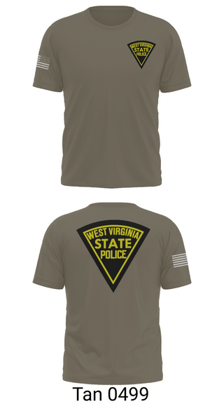 Old School Cotton Feel Shirt, WVSP, Police, Teamtime, Team time, sublimation, custom sports apparel, team uniforms, spirit wear, spiritwear, sports uniforms, custom shirts, team store, custom team store, fundraiser sports, apparel fundraiser