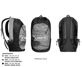 Gear Bag, OBCT, , Teamtime, Team time, sublimation, custom sports apparel, team uniforms, spirit wear, spiritwear, sports uniforms, custom shirts, team store, custom team store, fundraiser sports, apparel fundraiser
