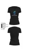 Cottey College Basketball 57354775 Women's Short Sleeve V-neck Shirt - 8