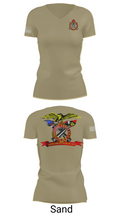 FMS #9 18239341 Women's Short Sleeve V-neck Shirt - 88