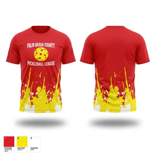 Short Sleeve Performance Shirt, Palm Beach County Pickleball League, , Teamtime, Team time, sublimation, custom sports apparel, team uniforms, spirit wear, spiritwear, sports uniforms, custom shirts, team store, custom team store, fundraiser sports, apparel fundraiser