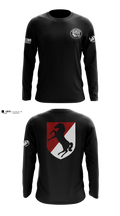 White Platoon Raging RhinosUs Army Long Sleeve Performance Shirt 1