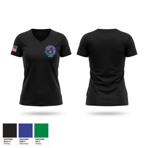 Womens Short Sleeve Vneck Shirt, New York Counterdrug Task Force, Police, Teamtime, Team time, sublimation, custom sports apparel, team uniforms, spirit wear, spiritwear, sports uniforms, custom shirts, team store, custom team store, fundraiser sports, apparel fundraiser