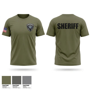 Old School Cotton Feel Shirt, Sheriff Deputy, Police, Teamtime, Team time, sublimation, custom sports apparel, team uniforms, spirit wear, spiritwear, sports uniforms, custom shirts, team store, custom team store, fundraiser sports, apparel fundraiser