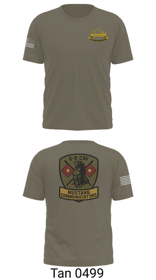 Old School Cotton Feel Shirt, 6-8 CAV, , Teamtime, Team time, sublimation, custom sports apparel, team uniforms, spirit wear, spiritwear, sports uniforms, custom shirts, team store, custom team store, fundraiser sports, apparel fundraiser