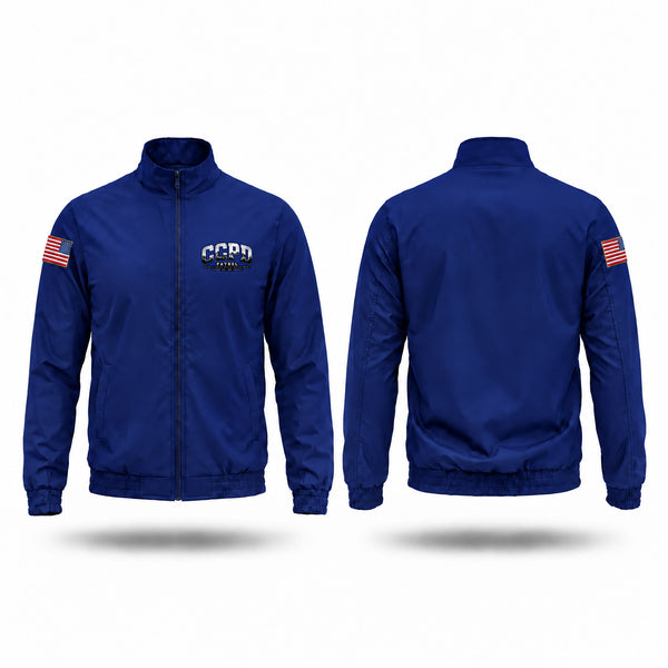 Windbreaker, CCPD, Police, Teamtime, Team time, sublimation, custom sports apparel, team uniforms, spirit wear, spiritwear, sports uniforms, custom shirts, team store, custom team store, fundraiser sports, apparel fundraiser