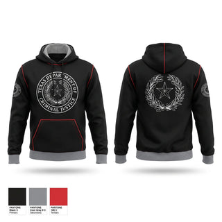 Hoodie, Texas Department of Criminal Justice, , Teamtime, Team time, sublimation, custom sports apparel, team uniforms, spirit wear, spiritwear, sports uniforms, custom shirts, team store, custom team store, fundraiser sports, apparel fundraiser