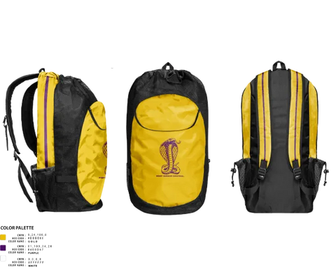 Gear Bag, Fort Pierce Central Volleyball, Women's Volleyball, Teamtime, Team time, sublimation, custom sports apparel, team uniforms, spirit wear, spiritwear, sports uniforms, custom shirts, team store, custom team store, fundraiser sports, apparel fundraiser