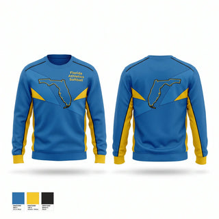 Crew Neck Sweatshirt, Florida Athletics Softball, Softball, Teamtime, Team time, sublimation, custom sports apparel, team uniforms, spirit wear, spiritwear, sports uniforms, custom shirts, team store, custom team store, fundraiser sports, apparel fundraiser