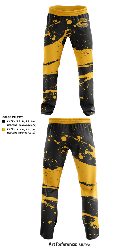 Sweatpants, Glencoe yellow jackets, , Teamtime, Team time, sublimation, custom sports apparel, team uniforms, spirit wear, spiritwear, sports uniforms, custom shirts, team store, custom team store, fundraiser sports, apparel fundraiser