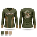 Mason Dixon Outdoorsmen Women's Long Sleeve V-neck Shirt - 1