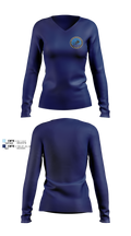 PMA-230 Women's Long Sleeve V-neck Shirt - 2