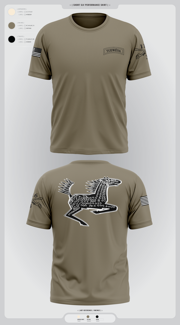 Old School Cotton Feel Shirt, DET 1 HHC 3-116 CAV, Army, Teamtime, Team time, sublimation, custom sports apparel, team uniforms, spirit wear, spiritwear, sports uniforms, custom shirts, team store, custom team store, fundraiser sports, apparel fundraiser