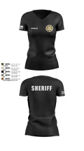 Bollinger County Sheriff’s Office 45946847 Women's Short Sleeve V-neck Shirt - 17