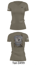 361 med log 8503436 Women's Short Sleeve V-neck Shirt - 6