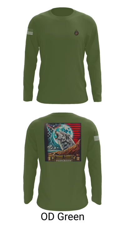 1st Combat Readiness Regiment 40922335 Long Sleeve Performance Shirt 46