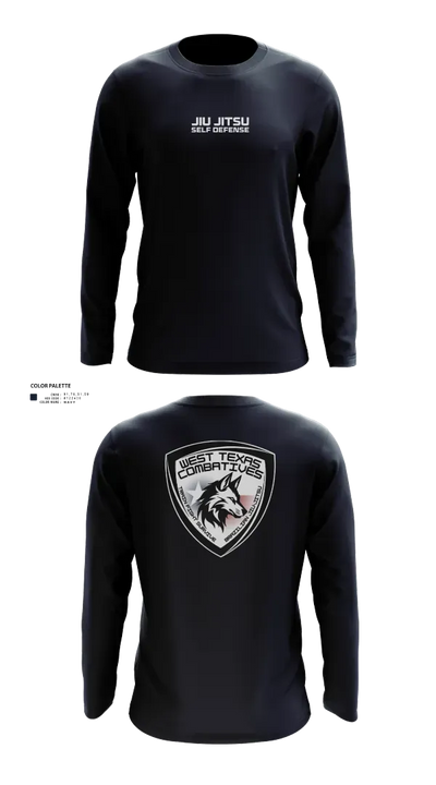 West Texas Combatives 59550585 Long Sleeve Performance Shirt 22