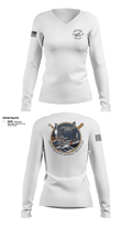 CG STA OAK ISLAND 22567057 Women's Long Sleeve V-neck Shirt - 1