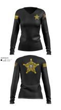 Butler County Sheriff’s Office  Women's Long Sleeve V-neck Shirt - 10