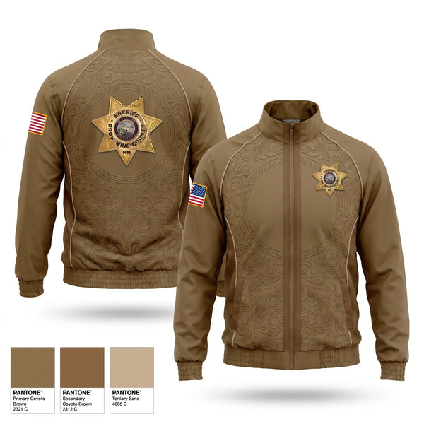Windbreaker, Crow Wing County Sheriff, Police, Teamtime, Team time, sublimation, custom sports apparel, team uniforms, spirit wear, spiritwear, sports uniforms, custom shirts, team store, custom team store, fundraiser sports, apparel fundraiser