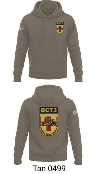 Hoodie, BCT3, Army, Teamtime, Team time, sublimation, custom sports apparel, team uniforms, spirit wear, spiritwear, sports uniforms, custom shirts, team store, custom team store, fundraiser sports, apparel fundraiser