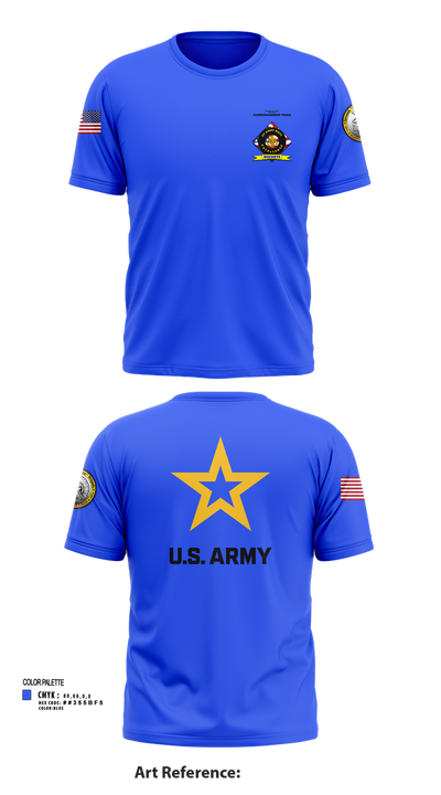 University of Toledo Army Marksmanship Unit 95742667 Short Sleeve Performance Shirt - 102