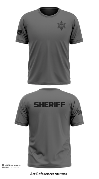 Old School Cotton Shirt, Wetzel County Sheriff, Police, Teamtime, Team time, sublimation, custom sports apparel, team uniforms, spirit wear, spiritwear, sports uniforms, custom shirts, team store, custom team store, fundraiser sports, apparel fundraiser
