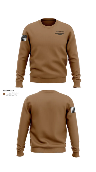 Crew Neck Sweatshirt, Joint Base San Antonio 4A/MSC, , Teamtime, Team time, sublimation, custom sports apparel, team uniforms, spirit wear, spiritwear, sports uniforms, custom shirts, team store, custom team store, fundraiser sports, apparel fundraiser