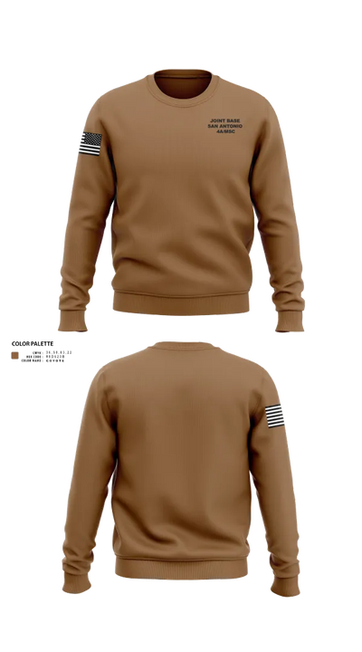 Joint Base San Antonio 4A/MSC 19646958 Crew Neck Sweatshirt - 40