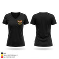 Constable Volunteer Firemen INC. Women's Short Sleeve V-neck Shirt - 1