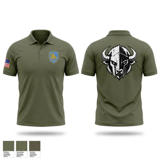 Short Sleeve Performance Polo, B Co 1-138th IN, National Guard, Teamtime, Team time, sublimation, custom sports apparel, team uniforms, spirit wear, spiritwear, sports uniforms, custom shirts, team store, custom team store, fundraiser sports, apparel fundraiser