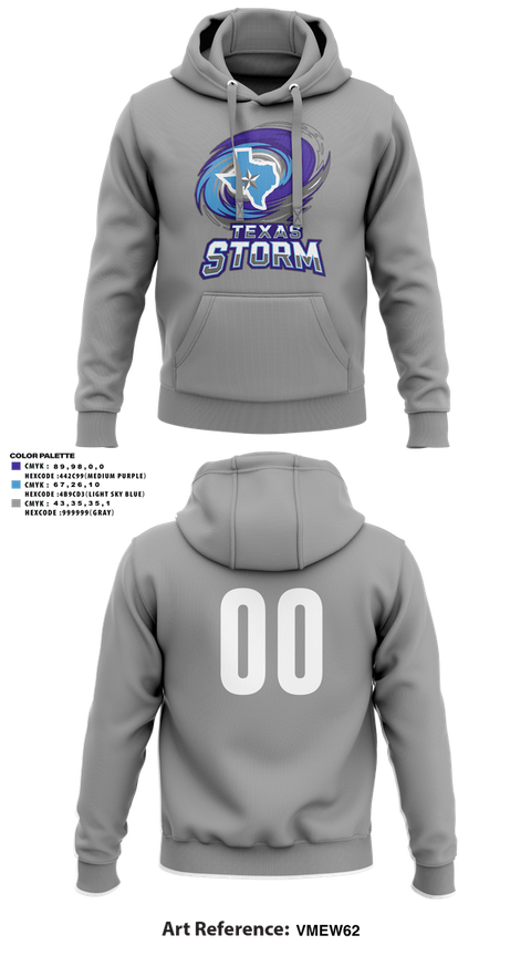 Hoodie, Texas Storm, Softball, Teamtime, Team time, sublimation, custom sports apparel, team uniforms, spirit wear, spiritwear, sports uniforms, custom shirts, team store, custom team store, fundraiser sports, apparel fundraiser