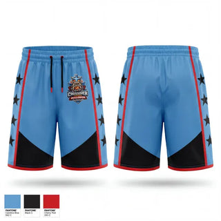 Athletic Shorts With Pockets, Crossover Hoops Bulldoge, Men's Basketball, Teamtime, Team time, sublimation, custom sports apparel, team uniforms, spirit wear, spiritwear, sports uniforms, custom shirts, team store, custom team store, fundraiser sports, apparel fundraiser