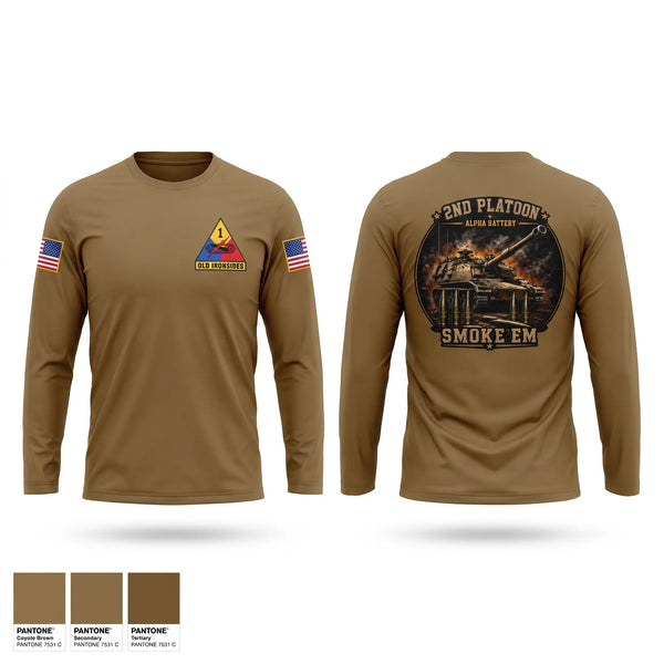 Long Sleeve Performance Shirt, 4-1 FA, Army, Teamtime, Team time, sublimation, custom sports apparel, team uniforms, spirit wear, spiritwear, sports uniforms, custom shirts, team store, custom team store, fundraiser sports, apparel fundraiser