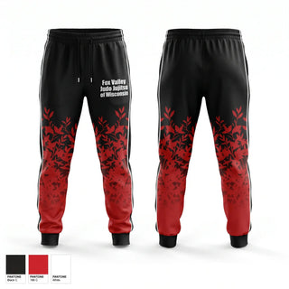 Sweatpants, Fox Valley Judo & Jujitsu of Wisconsin, , Teamtime, Team time, sublimation, custom sports apparel, team uniforms, spirit wear, spiritwear, sports uniforms, custom shirts, team store, custom team store, fundraiser sports, apparel fundraiser