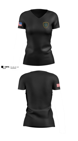 Womens Short Sleeve Vneck Shirt, Houston Police Northeast Patrol, Police, Teamtime, Team time, sublimation, custom sports apparel, team uniforms, spirit wear, spiritwear, sports uniforms, custom shirts, team store, custom team store, fundraiser sports, apparel fundraiser