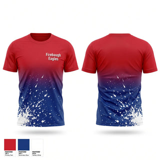 Soft Poly Tee Cotton Like Feel, Firebaugh Eagles, Women's Basketball, Teamtime, Team time, sublimation, custom sports apparel, team uniforms, spirit wear, spiritwear, sports uniforms, custom shirts, team store, custom team store, fundraiser sports, apparel fundraiser