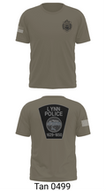 Lynn Police Department 77288098 Short Sleeve Performance Shirt - 10