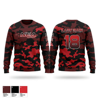 Crew Neck Sweatshirt, Northeastern Assassins, E-Sports, Teamtime, Team time, sublimation, custom sports apparel, team uniforms, spirit wear, spiritwear, sports uniforms, custom shirts, team store, custom team store, fundraiser sports, apparel fundraiser