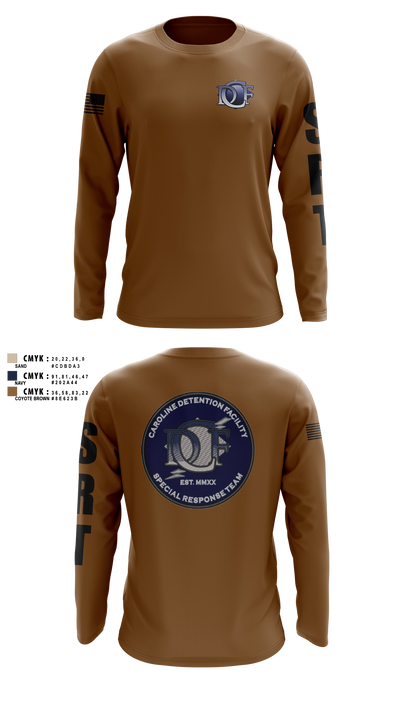 Caroline Detention Facility Long Sleeve Performance Shirt - 14