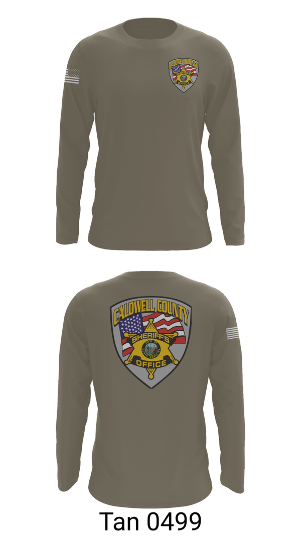 Long Sleeve Performance Shirt, Caldwell County Sheriff's Office, , Teamtime, Team time, sublimation, custom sports apparel, team uniforms, spirit wear, spiritwear, sports uniforms, custom shirts, team store, custom team store, fundraiser sports, apparel fundraiser