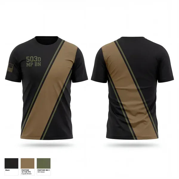 Short Sleeve Performance Shirt, 503d MP BN, Army, Teamtime, Team time, sublimation, custom sports apparel, team uniforms, spirit wear, spiritwear, sports uniforms, custom shirts, team store, custom team store, fundraiser sports, apparel fundraiser
