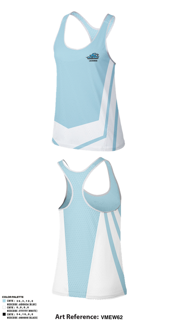 Tank Top, Holy Family University Lacrosse, Women's Lacrosse, Teamtime, Team time, sublimation, custom sports apparel, team uniforms, spirit wear, spiritwear, sports uniforms, custom shirts, team store, custom team store, fundraiser sports, apparel fundraiser