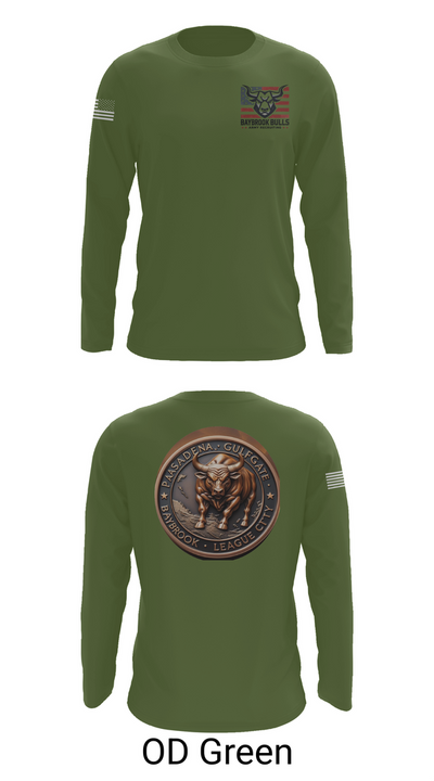 Baybrook Army Recruiting Company 58064560 Long Sleeve Performance Shirt 46