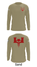 B co 334th BEB 63432042 Long Sleeve Performance Shirt 86