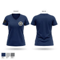 United States Marshals Posse 12478070 Women's Short Sleeve V-neck Shirt - 1