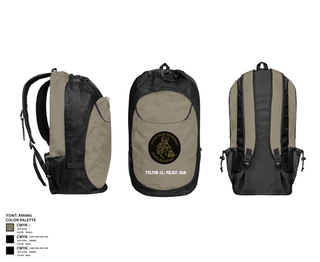Gear Bag, Fulton (IL) Police (SAR), Police, Teamtime, Team time, sublimation, custom sports apparel, team uniforms, spirit wear, spiritwear, sports uniforms, custom shirts, team store, custom team store, fundraiser sports, apparel fundraiser