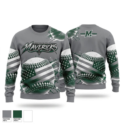 Central Utah Mavericks Crew Neck Sweatshirt - 2