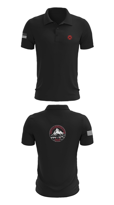 Rattlesnake ridge fire 47911181 Short Sleeve Performance Polo - 27