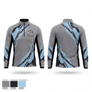 Quarter Zip Jacket, Oklahoma Braves, Baseball, Teamtime, Team time, sublimation, custom sports apparel, team uniforms, spirit wear, spiritwear, sports uniforms, custom shirts, team store, custom team store, fundraiser sports, apparel fundraiser